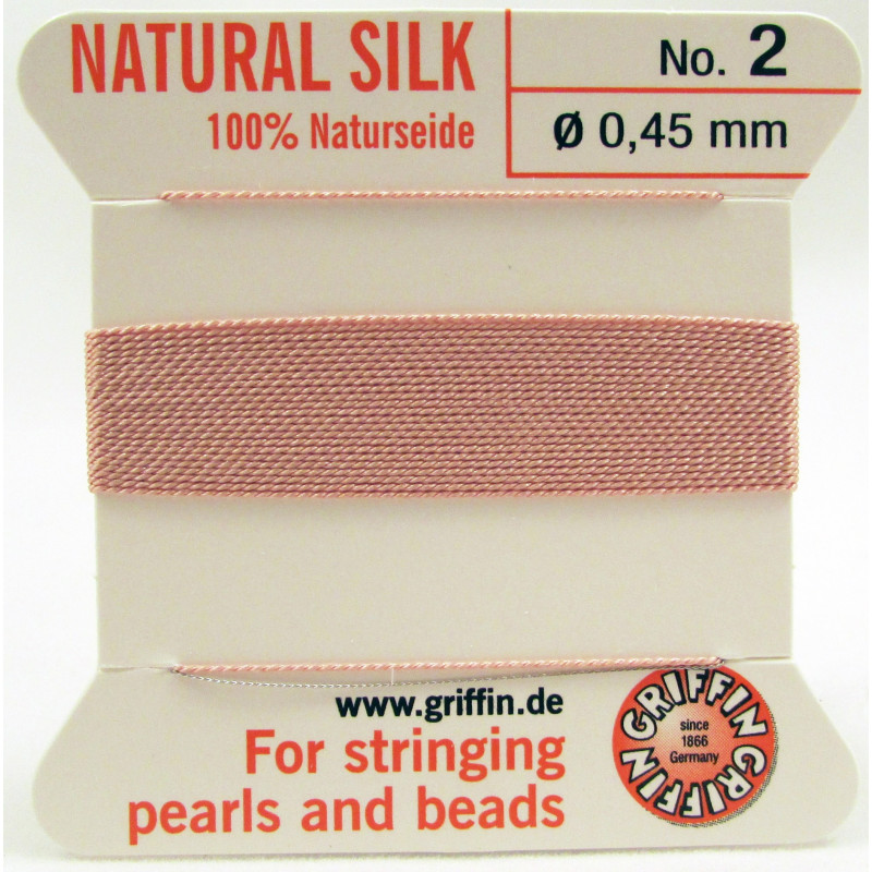 Natural Silk vaaleapunainen no.2