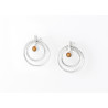 Orbit Earrings (citrine)