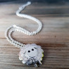 Big sheep pendant with chain