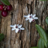 Lingonberry earrings