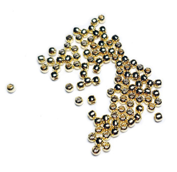 Crimp Beads, gold