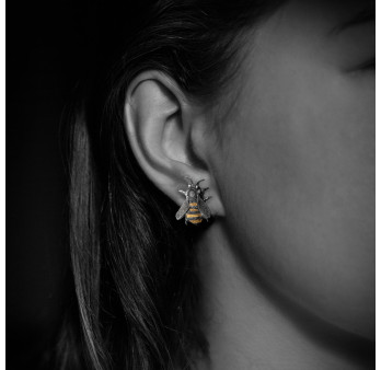 Bee earrings