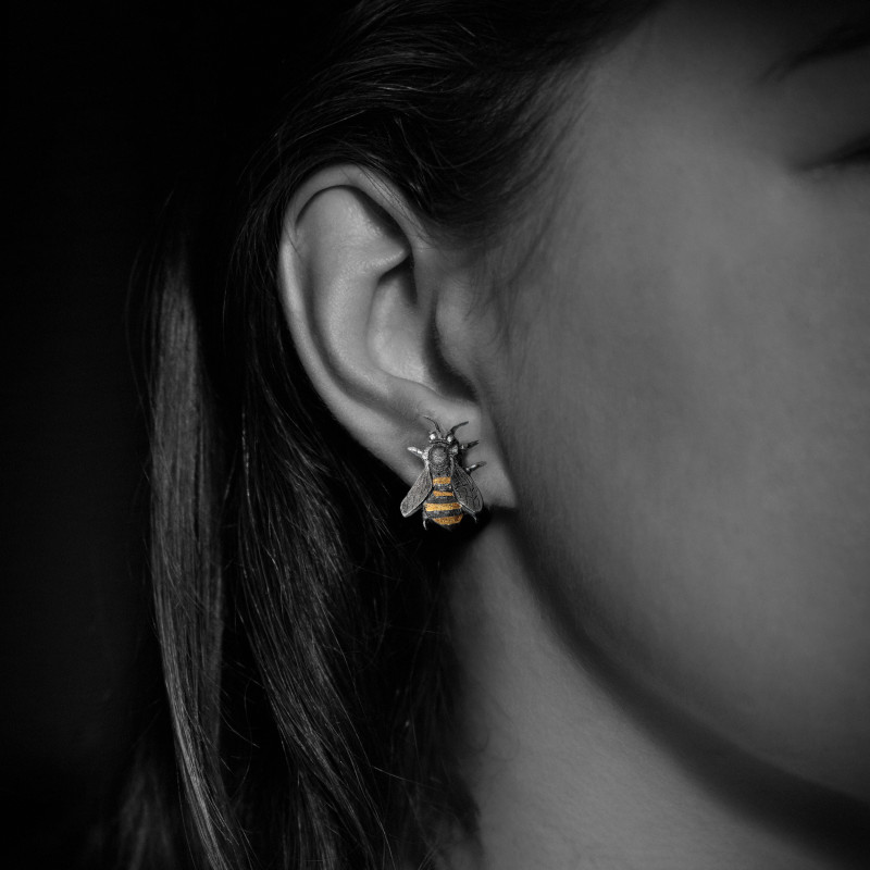 Bee earrings