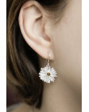 Daisy hanging earrings