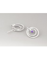 Orbit Earrings (amethyst)