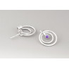 Orbit Earrings (amethyst)