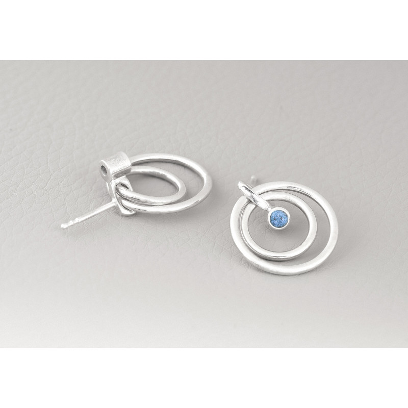 Orbit Earrings (topaz)