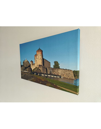 Floating Causeway - canvas on wall