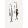 Cisco fish earrings