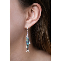 Cisco drop earrings inspired by Finnish lakes