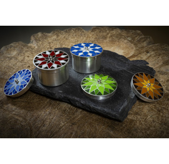 Mini Enamel Keepsake Jar – Handmade Storage Box