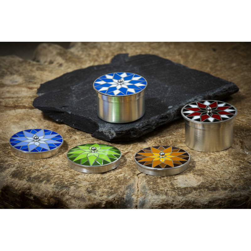 Mini Enamel Keepsake Jar – Handmade Storage Box