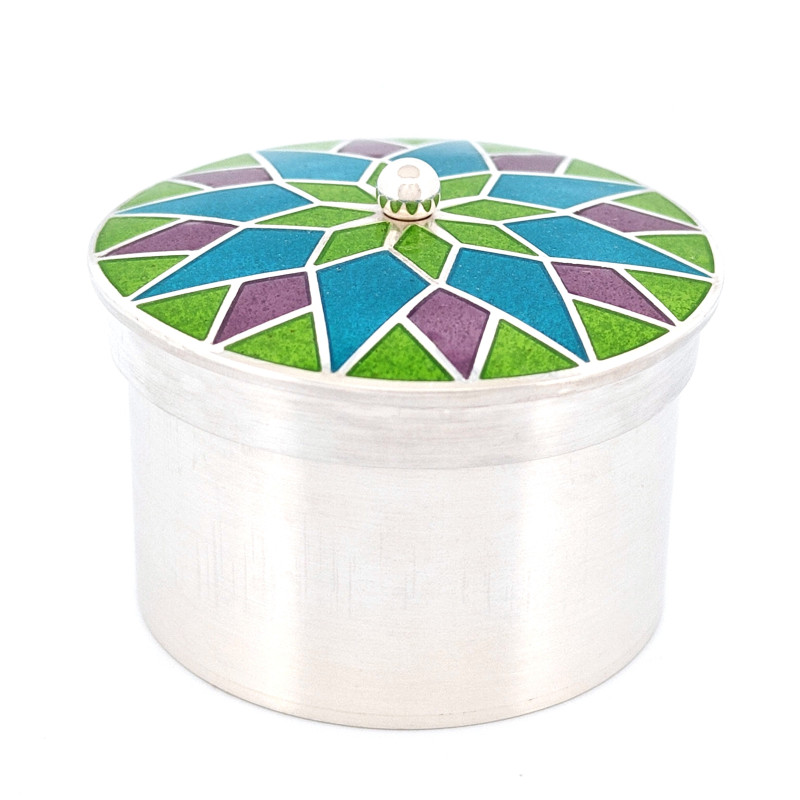 Mini Enamel Keepsake Jar – Handmade Storage Box