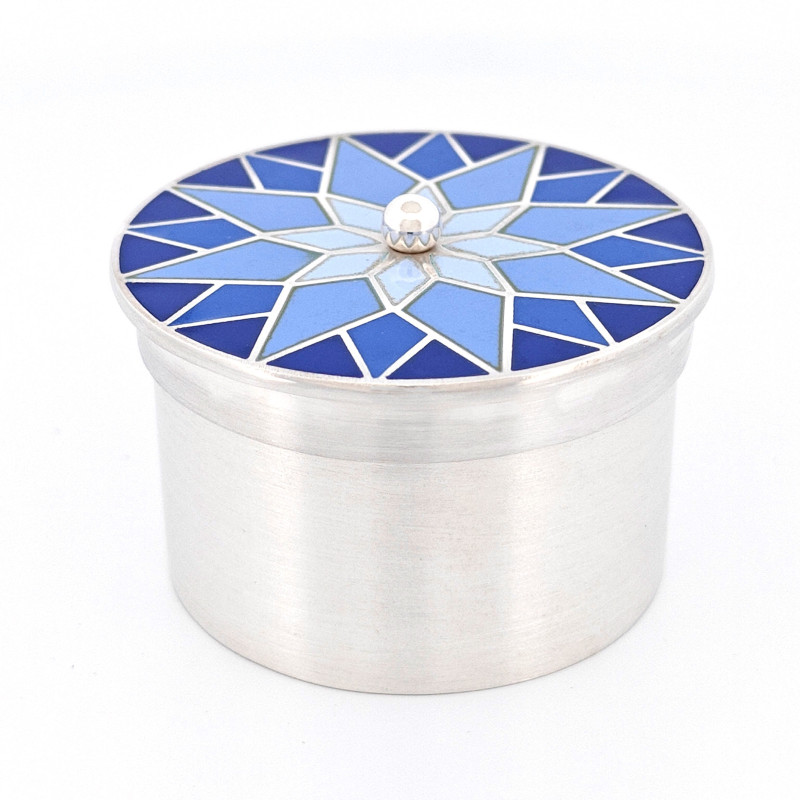 Mini Enamel Keepsake Jar – Handmade Storage Box