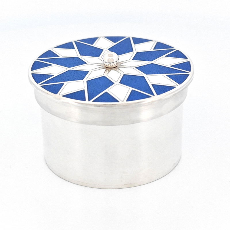 Mini Enamel Keepsake Jar – Handmade Storage Box