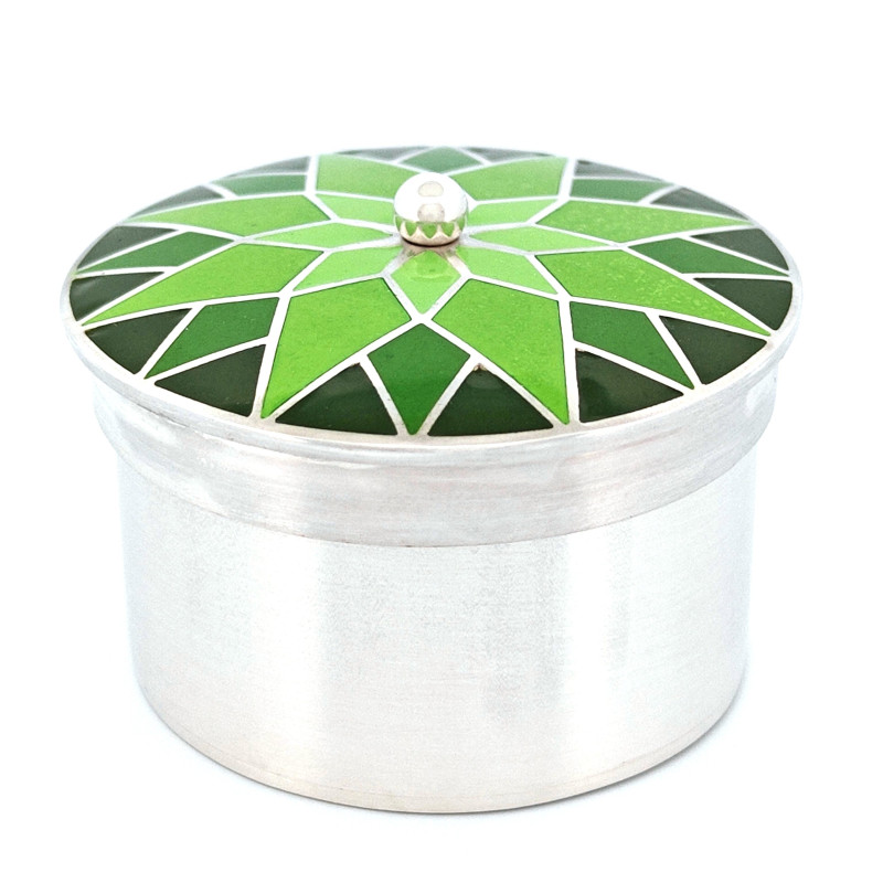 Mini Enamel Keepsake Jar – Handmade Storage Box