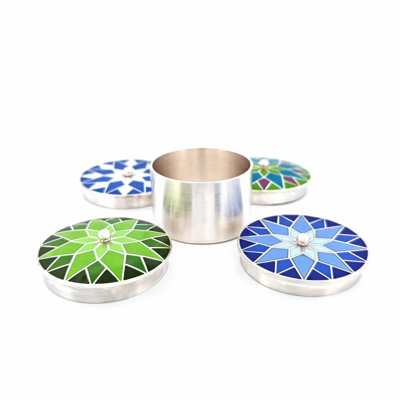 Mini Enamel Keepsake Jar – Handmade Storage Box