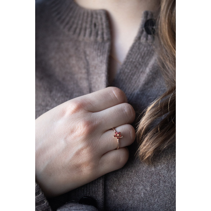 Periwinkle ring