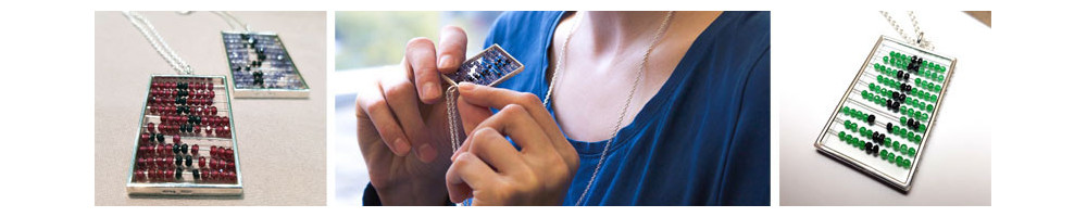 Abacus Jewellery – Silver Gemstone Pendant | Versatile Idea